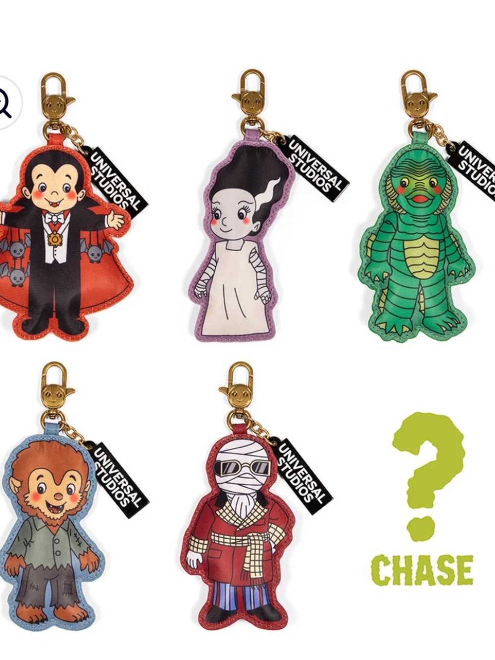 Universal Studios Monsters Mystery Box Bag Charm - The Wolf Man - Picture 2 of 3
